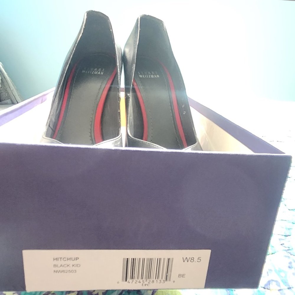 Stuart Weitzman Black high heels - Picture 6 of 8